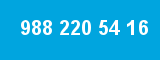 988 220 54 16 988 220 54 16